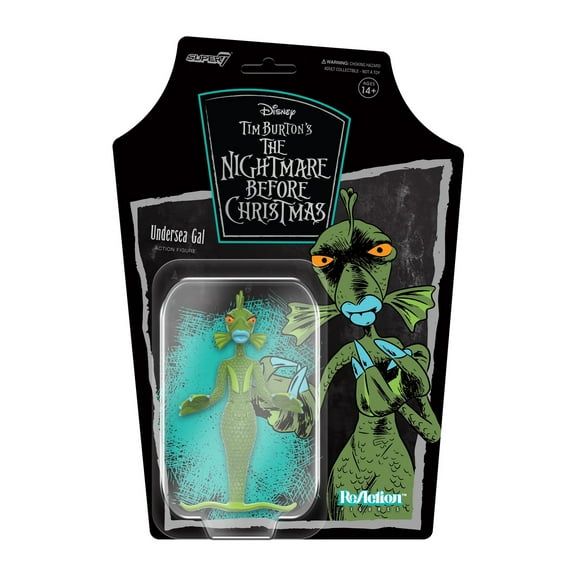 Super 7 Disney Tim Burton's The Nightmare Before Christmas Undersea Gal Figure