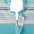thumbnail image 2 of Indoor/Outdoor Tabletop Collection Multi-use, Machine Washable, Striped, Tablecloth, 60" Round w/Zipper, Beach House, 2 of 6