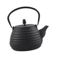 thumbnail image 4 of Tetera de hierro fundido para té, 1000 ml, estilo japonés, retro, con infusor para té de hojas sueltas, regalo para amantes del té en casa Hilo grueso, 4 of 8