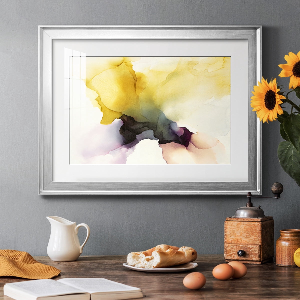 Never Have I Laid Eyes on Equal Beauty in Man or Woman Premium Framed Print - Ready to Hang
