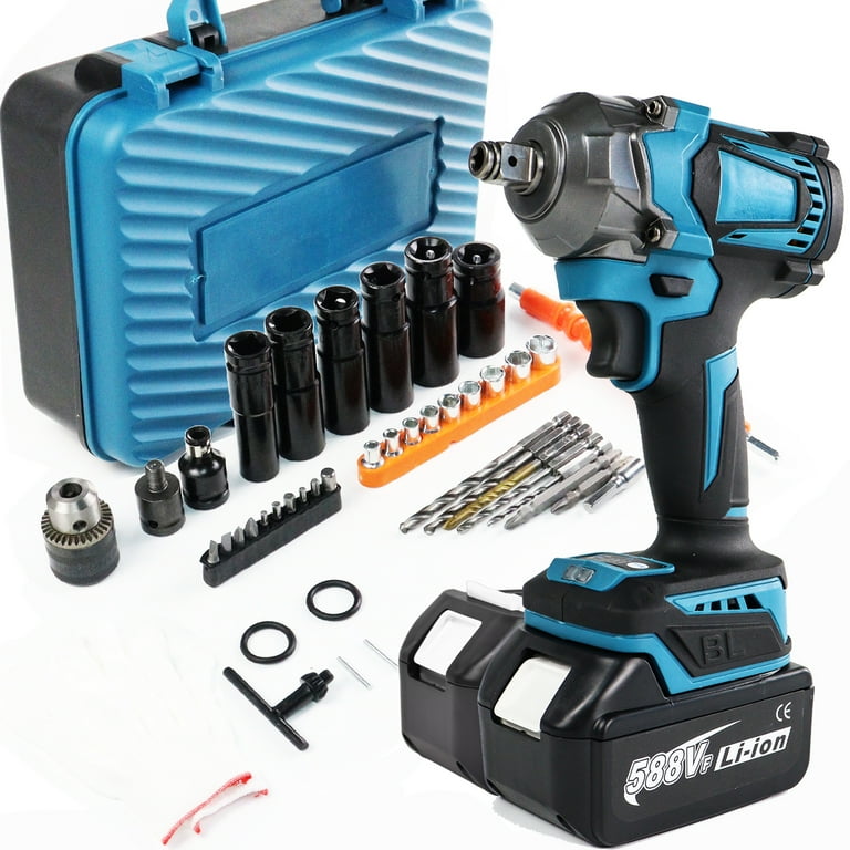 iMeshbean 21V Cordless Impact Wrench 1/2