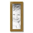 thumbnail image 2 of ArtToFrames 6" x 17" Antique Gold Picture Frame, 6x17 inch Gold Wood Poster Frame (WOM-2035),  Pack, 2 of 8