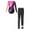 Hot Pink, variant on iiniim Gymnastics Leotards for Girls Long Sleeve Mesh Splice Ballet Bodysuit with Legging Sparkly Jumpsuit Activewear A Gold 8