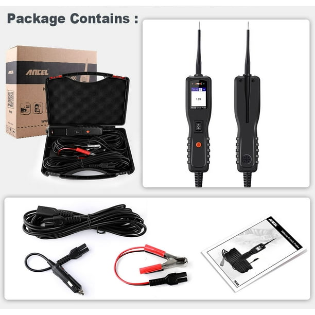 ANCEL PB100 Power Probe Circuit Tester 12V 24V Electrical System