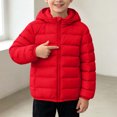 thumbnail image 7 of Luvrsol Girls Box‑Quilted Hooded Puffer Jacket, Zip‑Up Lightweight Kids Cold‑Weather Outerwear 100-160, 7 of 7