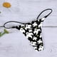 thumbnail image 3 of Gibobby Bragas elásticas Calzoncillos sexis para mujer, calzoncillos sexis cómodos con patrón, calzoncillos sexis tiro bajo, calzoncillos sexis suaves a la con espalda en T（Blanco， S), 3 of 5