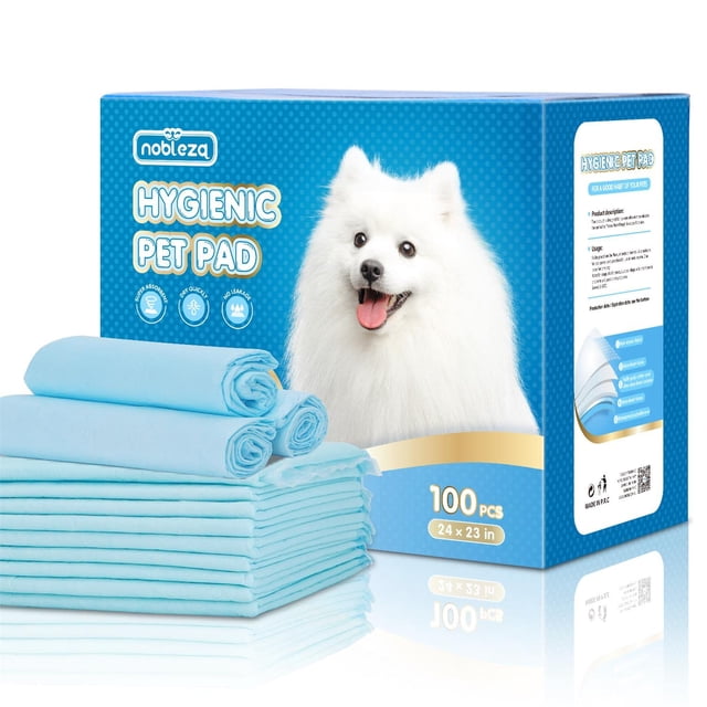 Almohadillas para orinar para perros Nobleza, 100 unidades, superabsorbentes, 60 x 58 cm