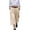 #03Beige, variant on Womens High Waisted Wide Leg Cropped Pants Loose Fit Ankle Palazzo Trousers for Women with Pockets Casual Brown M
