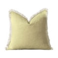 thumbnail image 2 of Pklyzj Pillow Covers 1Pack Bohemian Wind Washed Cotton Tassel Solid Color Pillow Set Living Room Sofa Lumbar Cushion Cushion Bedroom on Clearance, 2 of 6