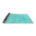 thumbnail image 2 of Ahgly Company Indoor Rectangle Oriental Light Blue Traditional Area Rugs, 5' x 7', 2 of 4