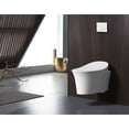 thumbnail image 7 of KOHLER 5402-0 Veil Smart Toilet with Auto Open & Close, One-Piece Wall-Hung Elongated Intelligent Bidet Toilet with Heated Seat and Dual-Flush, White, 7 of 7