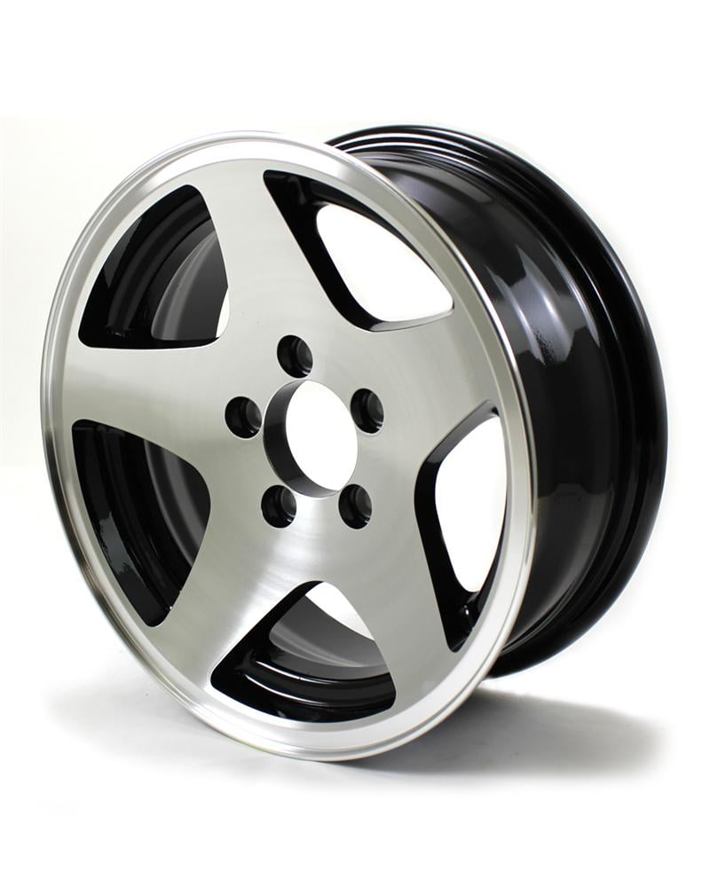 ford bolt pattern 5 lug on 15x6 5 Lug On 4 5 Aluminum 5 Star Trailer Wheel 456545b Walmart Com Walmart Com