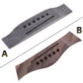 thumbnail image 3 of Acoustic Guitar Wooden Rosewood Bridge Pins Saddle Nut Sets DIY Accesories Guitar Replacement Parts, 3 of 4