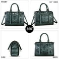 thumbnail image 3 of Genuine Leather Purse and Handbag for Women Retro Leather Crossbody Shoulder Bag, 3 of 7