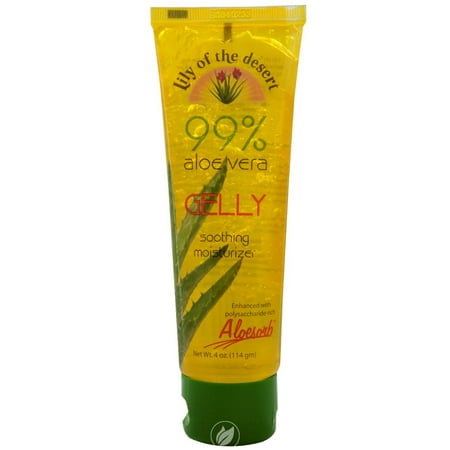 4 Ounce Lily - Lily Of The Desert Aloe Vera Gelly 4 Ounce, Pack of 2
