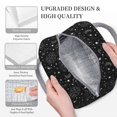 thumbnail image 3 of Disketp Space Galaxy Bolsa Térmica para Almuerzo, Lonchera con Abertura Amplia y Gran Capacidad, Organizador Reutilizable para Mujeres, Hombres y Adultos, 3 of 6