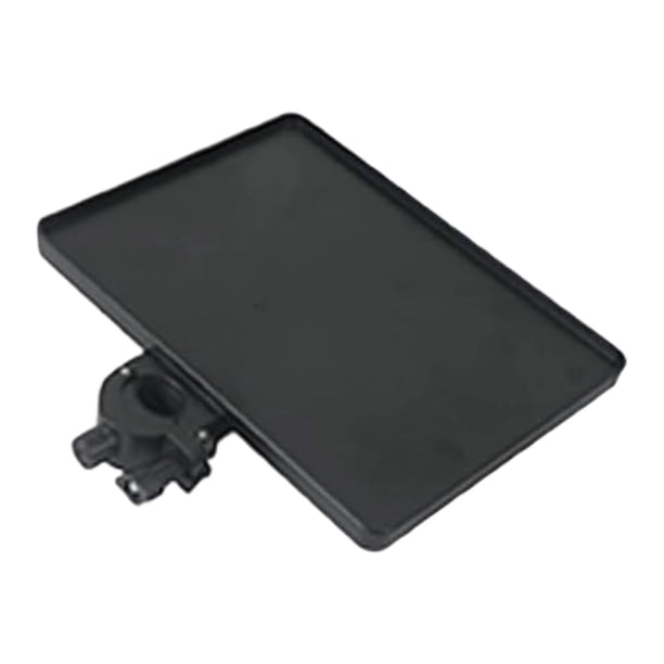 Abrazadera para estante utilitario Soporte de almacenamiento ajustable Bandeja para soporte de micrófono de escenario 20 cm x 14 cm x 2 cm