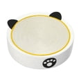 thumbnail image 2 of Tooyful Cat Scratch Pad Lounge Cat Beds Rest and Play 40x10.5cm Grind Claws Cardboard Cat Scratcher Bed Cat Scratching Board for Kitten Medium Cats Beige White, 2 of 10