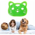 thumbnail image 1 of Pet Hair Cleaning Tool, Washing Machine Anti Hair Ball, Anti Hair Cleaning Ball Reusable Sticky Fur Catcher for Washing Machine, Clothes, Bedding, 4Pcs, 1 of 5