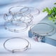 thumbnail image 5 of 12 pulseras de alambre expandibles de acero inoxidable, ajustables y a granel., 5 of 7