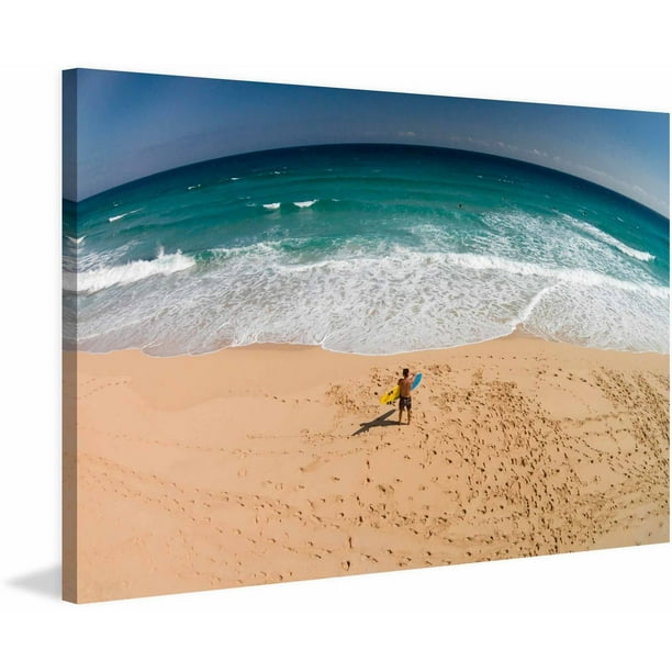 Footprints Painting Print On Wrapped Canvas Walmart Com Walmart Com