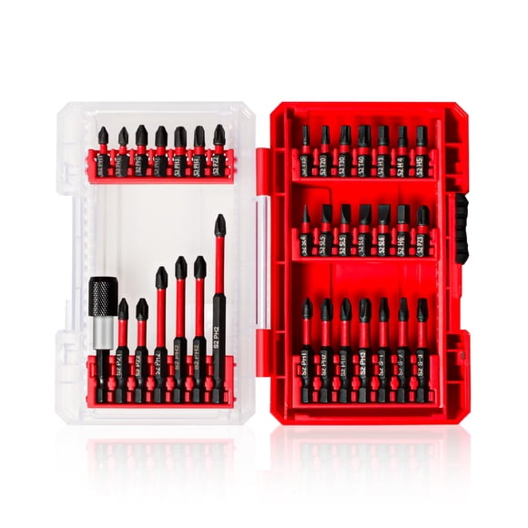 Juego de brocas para destornilladores YOSIGHT, 35 piezas, acero S2, con estuche de almacenamiento