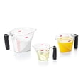 thumbnail image 1 of OXO 1056988 Good Grips 3-Piece Angled Measuring Cup Set, BLACK, 1 of 8