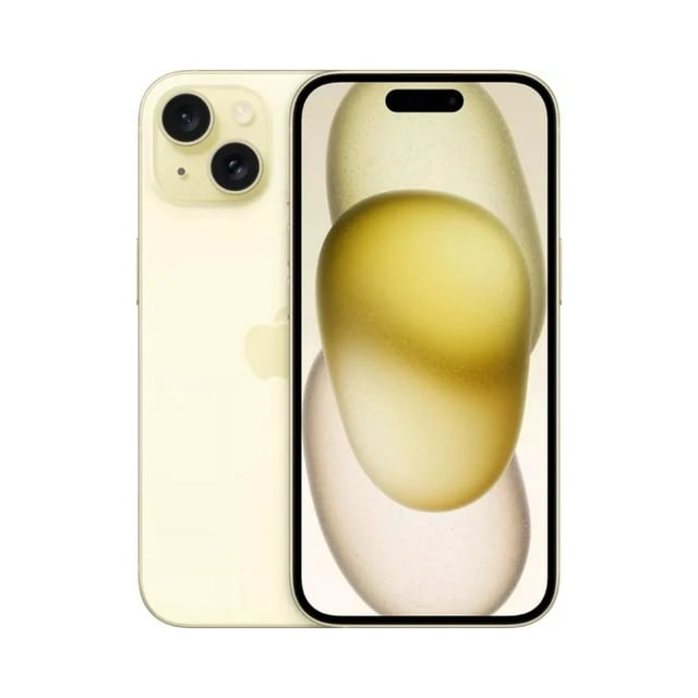 Apple iPhone 15 128gb Amarillo Reacondicionado