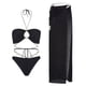 thumbnail image 1 of Traje de baño de 2 piezas para mujer, trajes de baño para mujer, trajes de baño de mujer con cuello en V, trajes de baño para mujer, 1 of 2