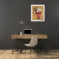 thumbnail image 3 of Pinto, Patricia 20x24 White Modern Wood Framed Museum Art Print Titled - African American Presents From St. Nick, 3 of 4