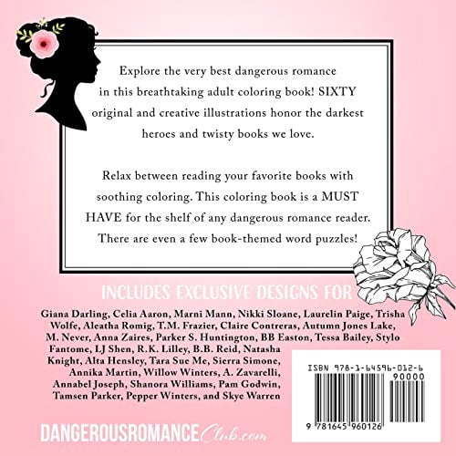 Dangerous Romance Coloring Book, (Paperback)
