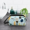 thumbnail image 6 of XMXT Large Capacity Makeup Bag, Cactus Decorative Print Travel Toiletry Bags Zippers Storage Cosmetic Bag for Women Men, One Size, 6 of 9