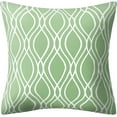 thumbnail image 5 of Ryan&nbsp; Sage Green Pillow Covers 22x22 Set of 4 Geometric Floral Decorative Throw Pillows Spring Summer Pillowcase for Living Room Sofa Couch Bed Indoor Home Decor, 5 of 5