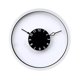 thumbnail image 5 of Reloj de pared redondo de 25 cm, sencillo, creativo, moderno, para colgar en la pared. Blanco, 5 of 9