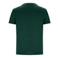 thumbnail image 3 of Mens Tops Plus Size under $5 Short Sleeve Pocket Round-Neck Cotton T-Shirts Casual Basic T-shirts Army Green XXL, 3 of 5