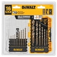 thumbnail image 4 of Juego de brocas DEWALT DEW-DW1956 con punta piloto, 16 piezas, 4 of 8