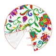 thumbnail image 3 of Bingfone Christmas Tree Skirt Mat Christmas Decoration Interior 36"-Paisley, 3 of 8