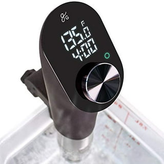 Wancle Sous Vide Cooker Machine 1100W IPX7 Immersion Circulator, Easy to  store, Include 10bags Clips Vacuum Pump Cookbook
