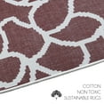 thumbnail image 4 of 2 x 3 Foot Heavy Duty Low Pile Area Rug - Ultra-Thin Non Slip Area Rug - Washable Cotton Indoor Rug for Front Door Foyer Rug for Entryway, 4 of 7