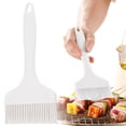 thumbnail image 2 of Large Silicone Grease Brush, 8.3×3.5 inch Extra Wide Silicone Basting Brush, Heat Resistant Brushes Spread Oil, Flexible Liquid Coating Basting Tool, Wear Resistant Condiment Brushing Accessory, 2 of 7