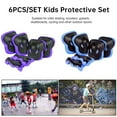 LYTiang Kids Ski Bindings Adjustable Knee And Elbow Guard Set For