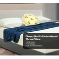 thumbnail image 2 of SCAD Piece by Piece Decorative Pillow and Throw Blanket Set, Navy Multi, 2 of 11