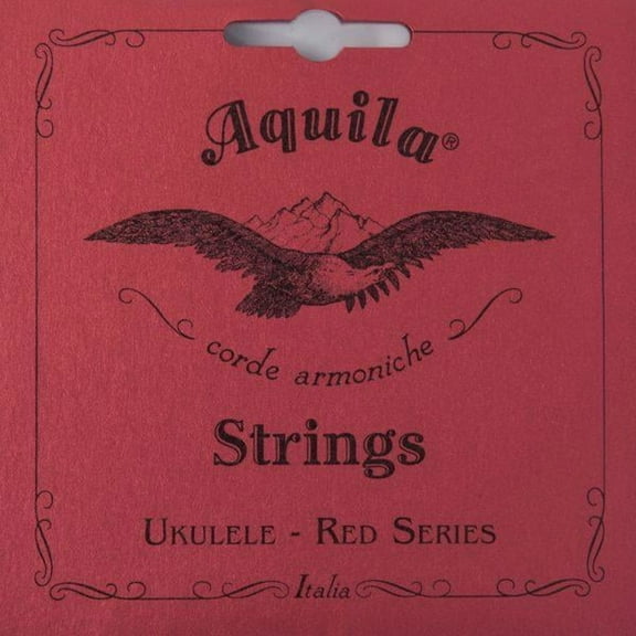 Aquila Red Soprano Low G Ukulele Set 84U