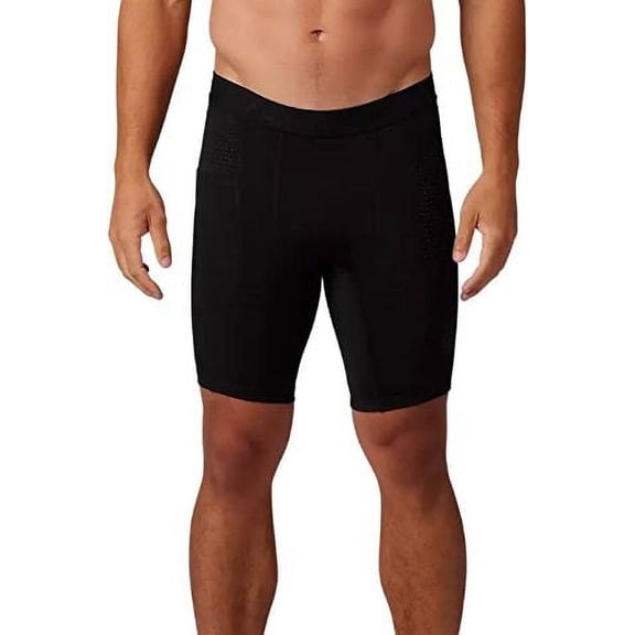 Fox Tecbase Compression Shorts (Medium, Black)