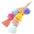 thumbnail image 2 of Porte-clés à Pampilles Mode Multi-Usage Pendentif Pompon Charme de Sac, 2 of 7