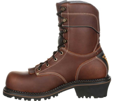 Men's Georgia Boot GB00235 AMP LT Logger Waterproof Work Boot Men's Georgia Boot GB00235 AMP LT Logger Waterproof Work Boot