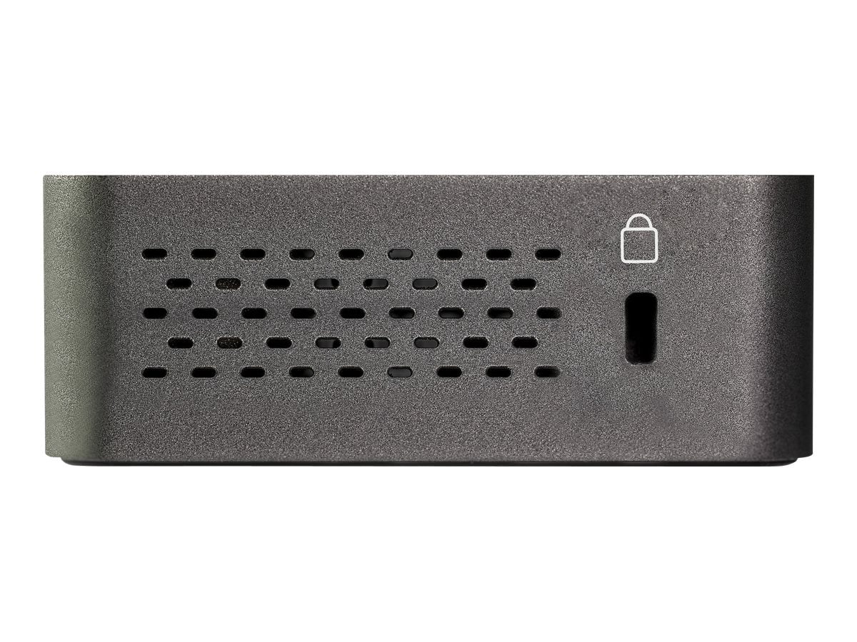 Startech Universal Thunderbolt 3 or USB-C Host Docking Station - Dual Monitor 4K DisplayPort - 60W Power Delivery - TB3 / USB 3.1 Gen 2 Type-C Dock - Mac & Windows