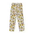 thumbnail image 4 of Kdxio Cute Bee Print Men's Sleep Pajama Pant Lounge Pants with Pockets, 4 of 8