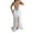 White, variant on Elegant Solid Color Mesh Rhinestone Slit Maxi Dress For Women Stylish Party And Evening Wear Fall Dress for Women Wedding Guest Long Formal Dresses Corset And Semi Formal Dresses for Women Rose