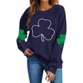 thumbnail image 5 of hotojiny St. Patrick's Day Gift for Women Lightweight Crew Neck Sweatshirt Long Sleeve Casual Loose Fit Fall Tops Everyday Wear, 5 of 6